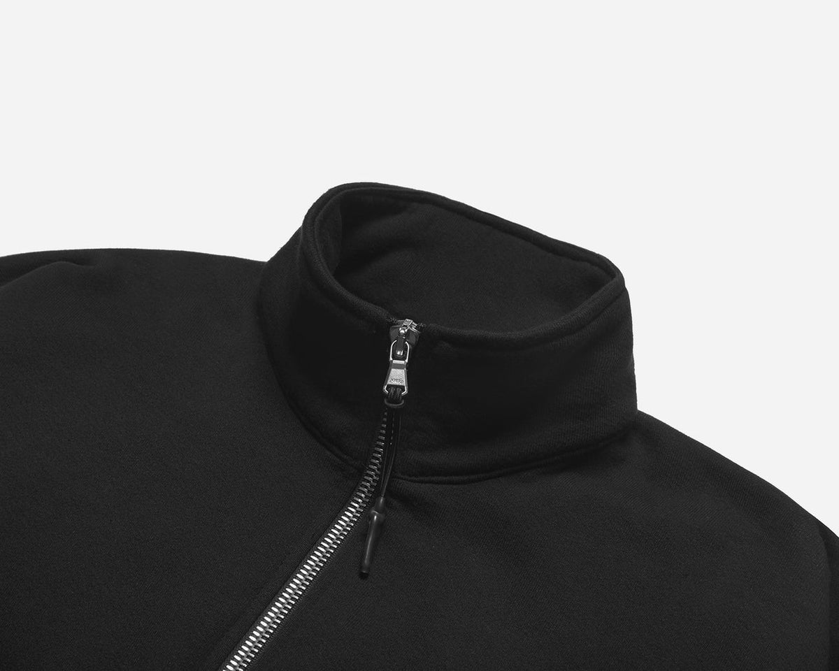 Mock Neck Sweatshirt - Vintage Black – OFFSEIDS NEW YORK