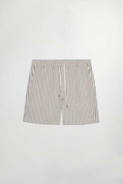 Gregor Shorts - Green Stripe