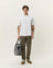 Stripe Jacquard T-Shirt