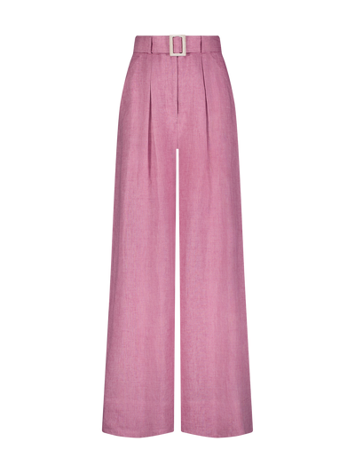 Wide Leg Pleated Pant
