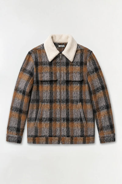 Ford Plaid Trucker Jacket