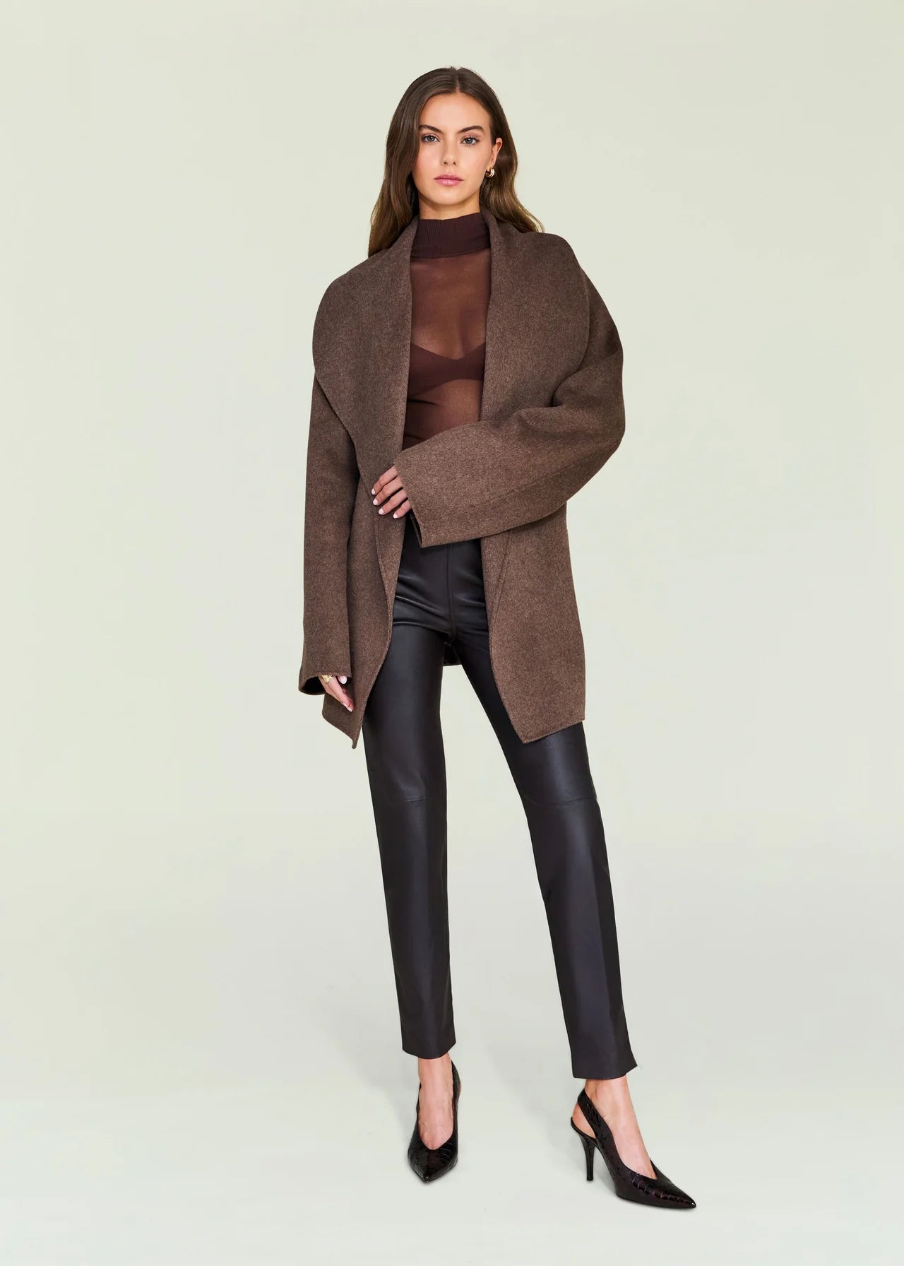 Cyra Leather Legging