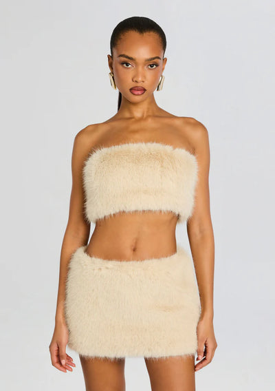 Vada Faux Fur Bandeau