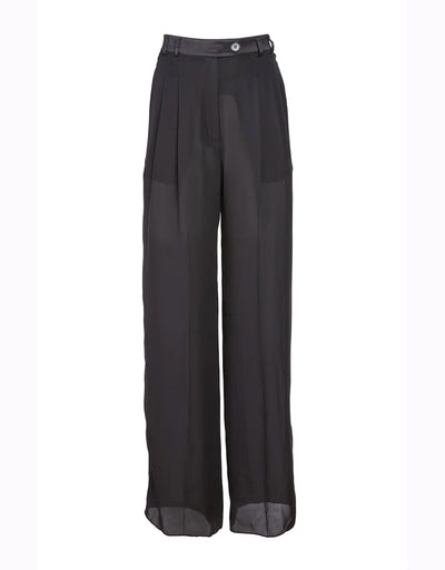 Silk Georgette Wide Leg Pant