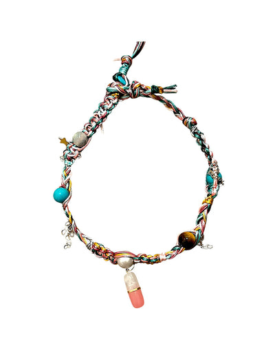 Pink Pill Popper Barbie Rocker Choker