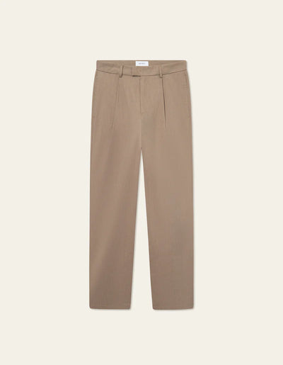 Reece Pleated Slub Suit Pant