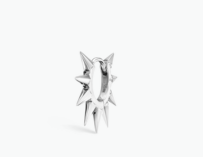 Metal Mohawk Hoop Earring