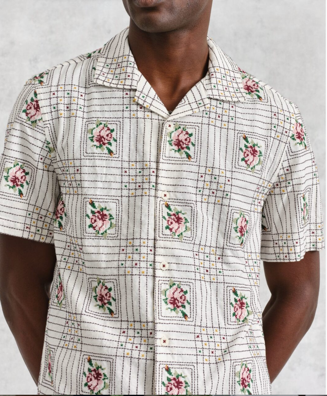 Didcot Shirt- Tapestry embroidery