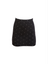 Black Cashmere Mini Skirt