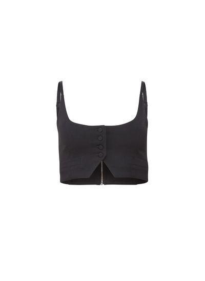 Maxwell Cropped Vest