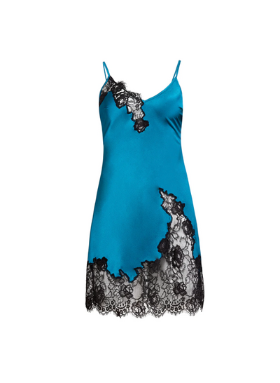Juliet Lace Applique Mini Slip Dress