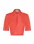 Collared Wrap Top-Persimmon