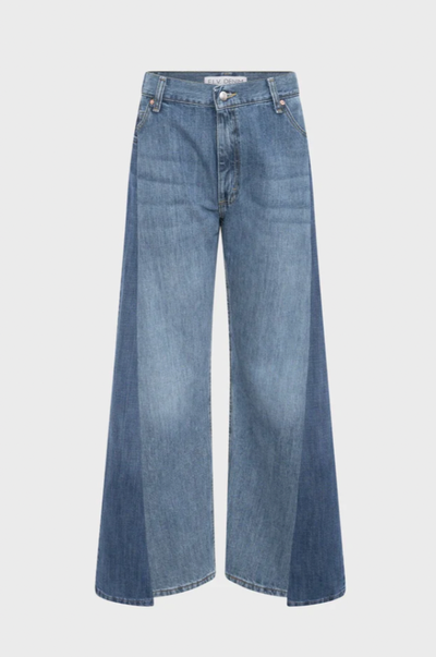 Freya Wide Leg Jean-Midnight Blue