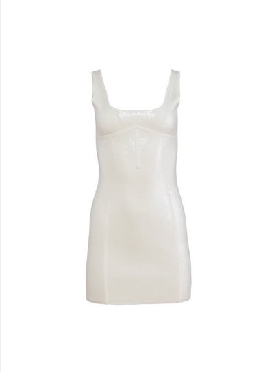Sequin Knit Bodycon Mini Dress