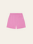 Crocus Pink Stan Seersucker Swim Shorts