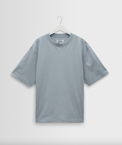 Milton SS Tee -  Lt Blue