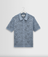 Tellaro Short Sleeve Shirt Flower Jacquard