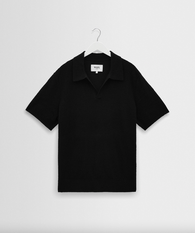 Siena Short Sleeve Polo Black