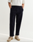 Tyne Trouser Jumbo Seersucker Dark Navy