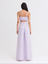 Wide Leg Pleated Pant-Lavender