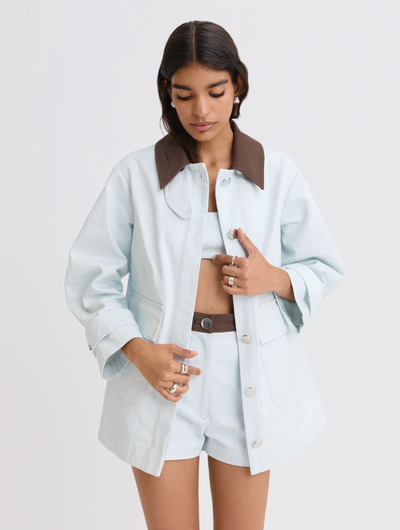 Cargo Barn Jacket Light Denim