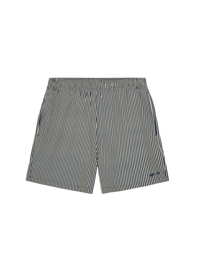 Holiday Shorts Navy Stripe