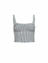 Poplin Bustier Top