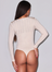 Rib Shrug Bodysuit Tahini
