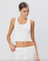 Scoop Neck Tank Ivory