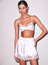 Top Stitch Bebe Bra Ivory