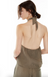 Mona Collar Top - Olive Green