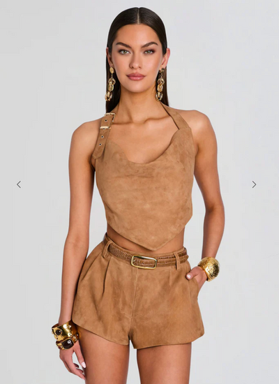 The Windsor Suede Top