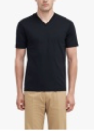 Olaf V Neck in Black