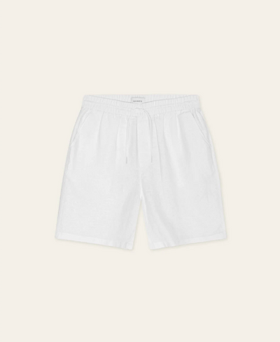 Drawstring Linen Shorts