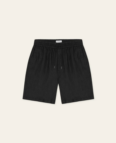 Drawstring Linen Short
