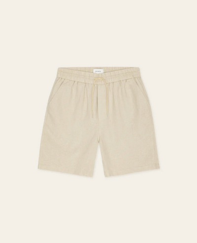 Drawstring Linen Shorts