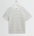 Dean SS Tee Stitch Stripe Ecru/Blue