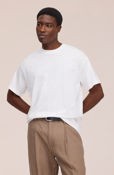 Lionel - Short Sleeve Tee - White