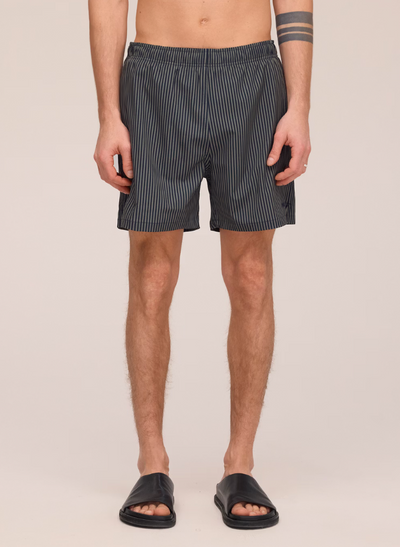 Holiday - Drawstring Swimshorts - Capers Stripe