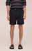 Gregor Shorts  - Linen - Black