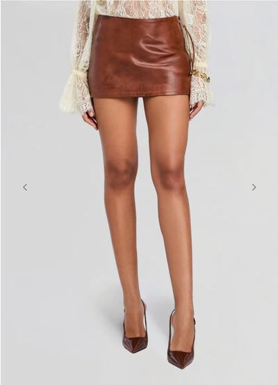 Valerie Leather Skirt