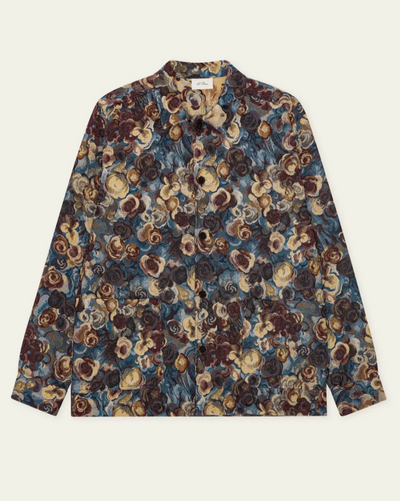 Flower Jacquard Overshirt
