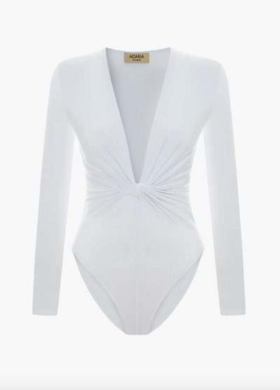 Chandra Bodysuit in White