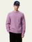 Soft Roundneck Knit Sweater in Rose