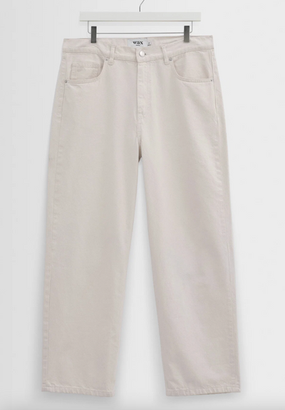 Felix Loose Fit Jean in Ecru