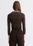 Combo Collar Long Sleeve Sweater