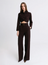 Belted Wide Leg Trouser