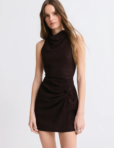 Cowl Tank Mini Dress
