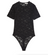 Le Stretch Lace Short Sleeve Bodysuit