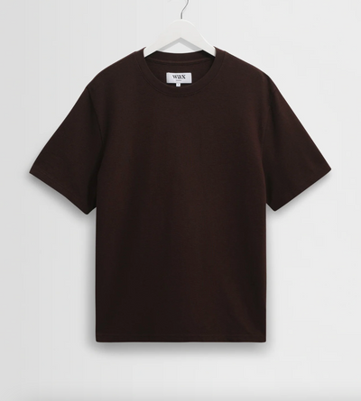 Dean SS Tee in Dark Brown
